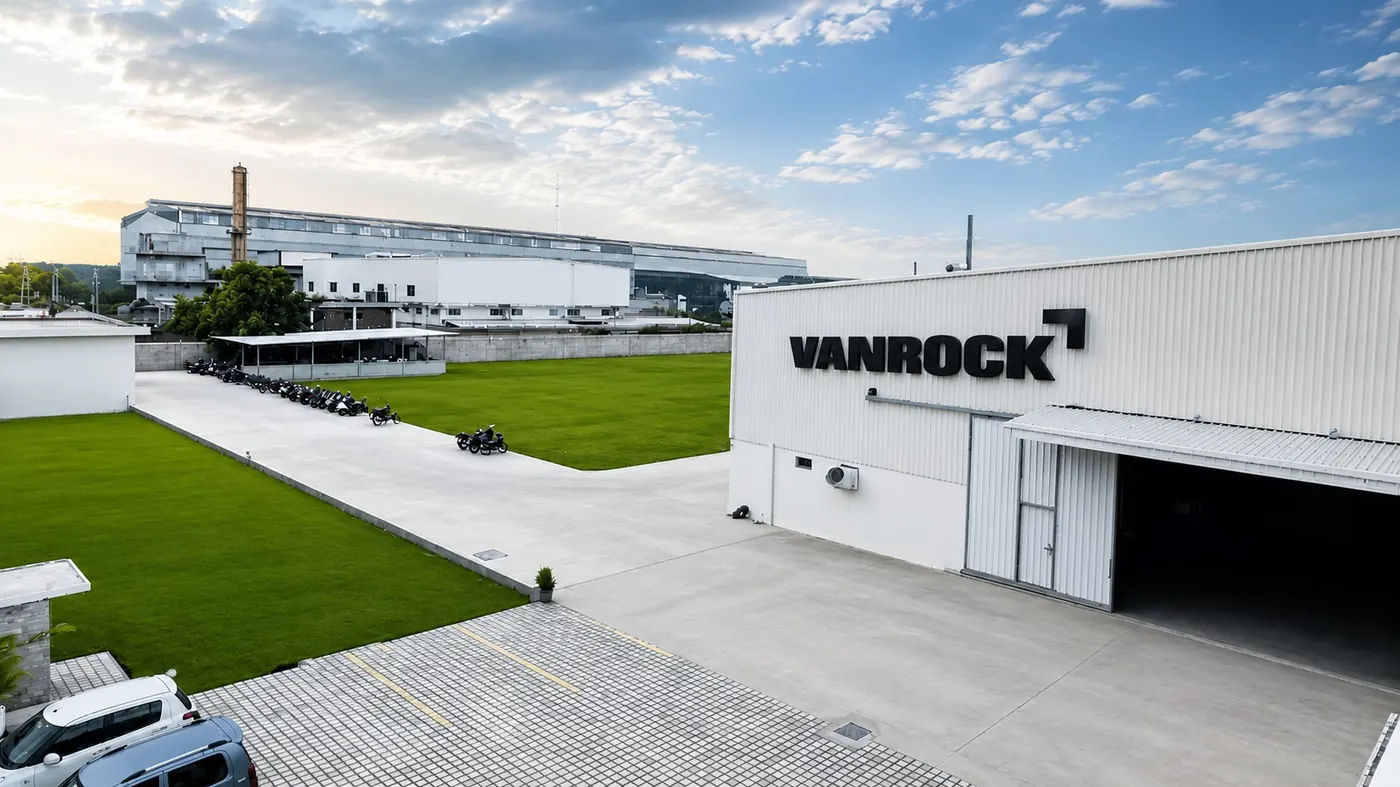VANROCK manufacturing facility — every part made in-house